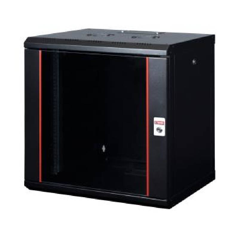 Coffret Réseau LANDE 12U 19" PROline 9005 RAL - LN-WB-12U60-45