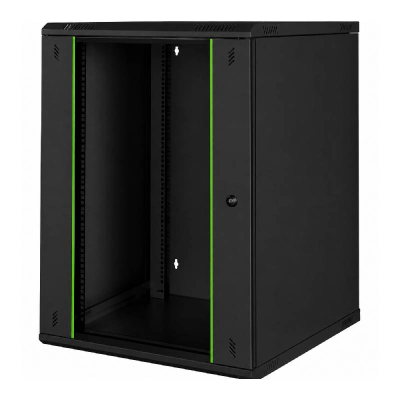 Coffret Réseau LANDE 18U 19" PROline 9005 RAL - LN-WB-15U60-60