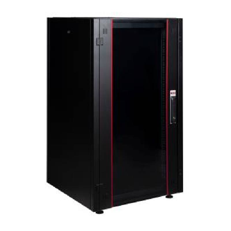 Coffret Réseau LANDE 22U 19" HYPERline RAL 9005 - LN-HL22U606