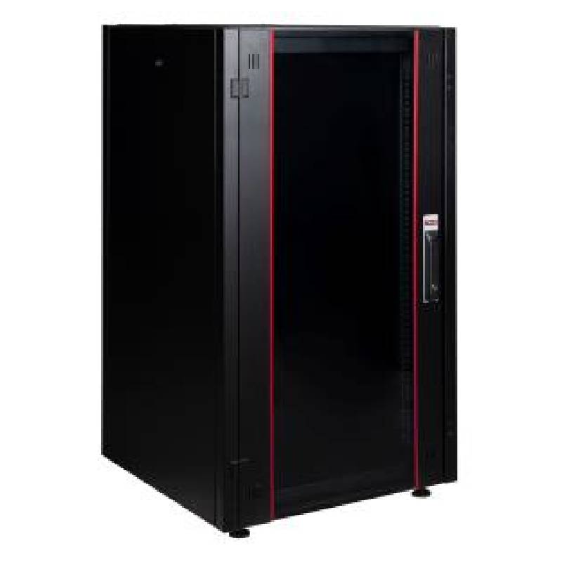 Coffret Réseau LANDE 26U 19" HYPERline RAL 9005 - LN-HL26U606