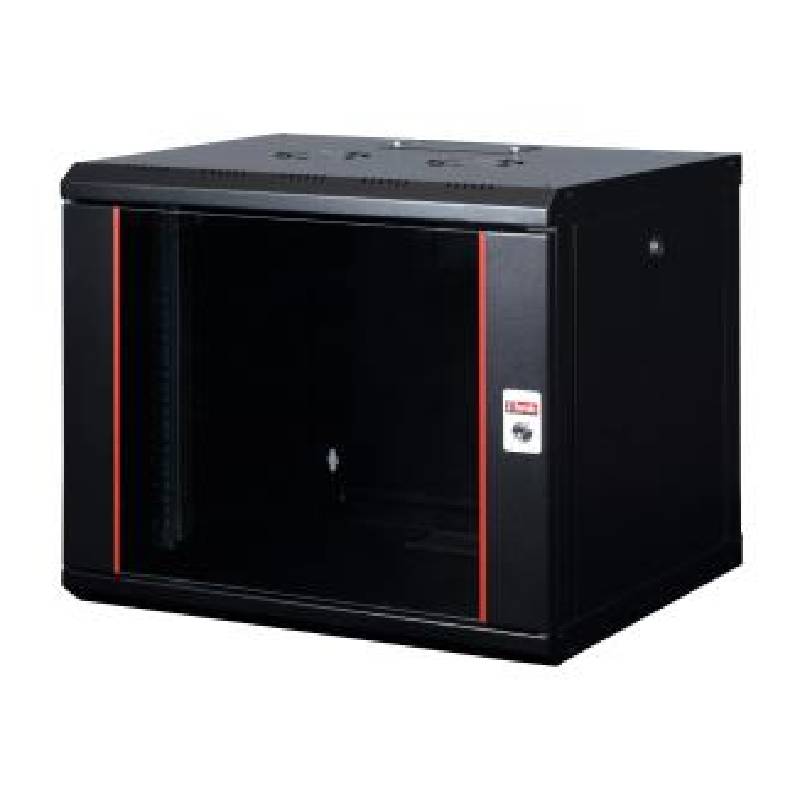 Coffret Réseau LANDE 9U 19" PROline 9005 RAL - LN-WB-09U60-60