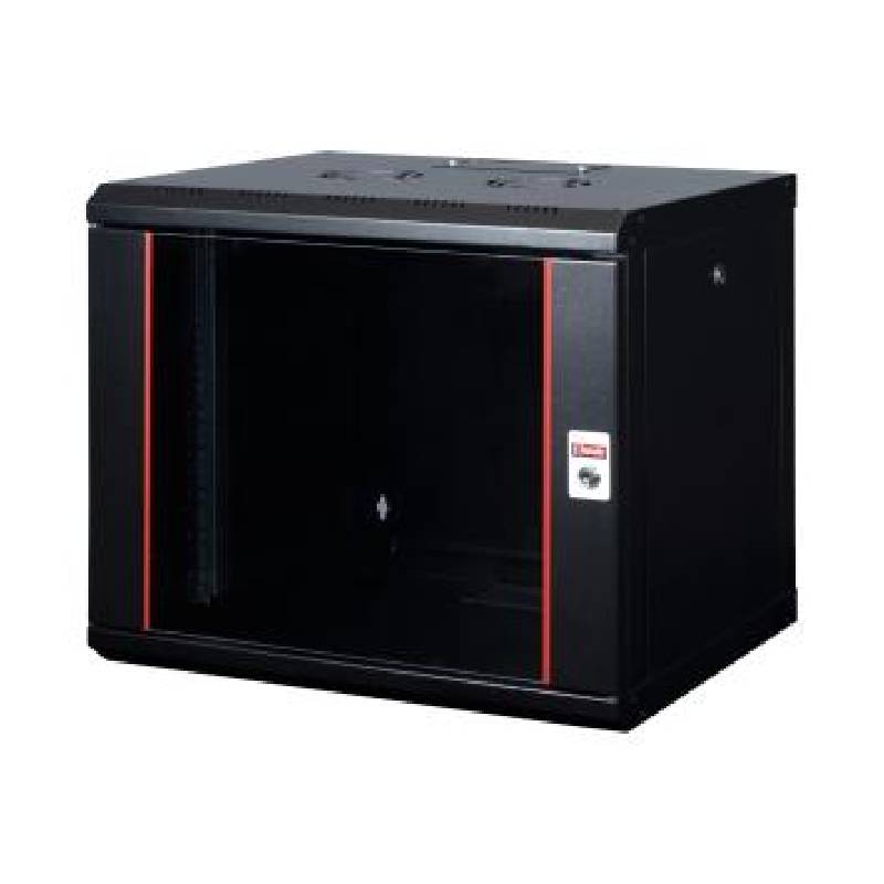 Coffret Réseau LANDE 9U 19" PROline 9005 RAL - LN-WB-09U60