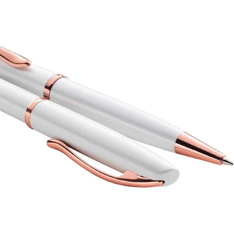 Coffret Stylo à Bille PELIKAN Jazz Noble - Blanc Perle - Image 3