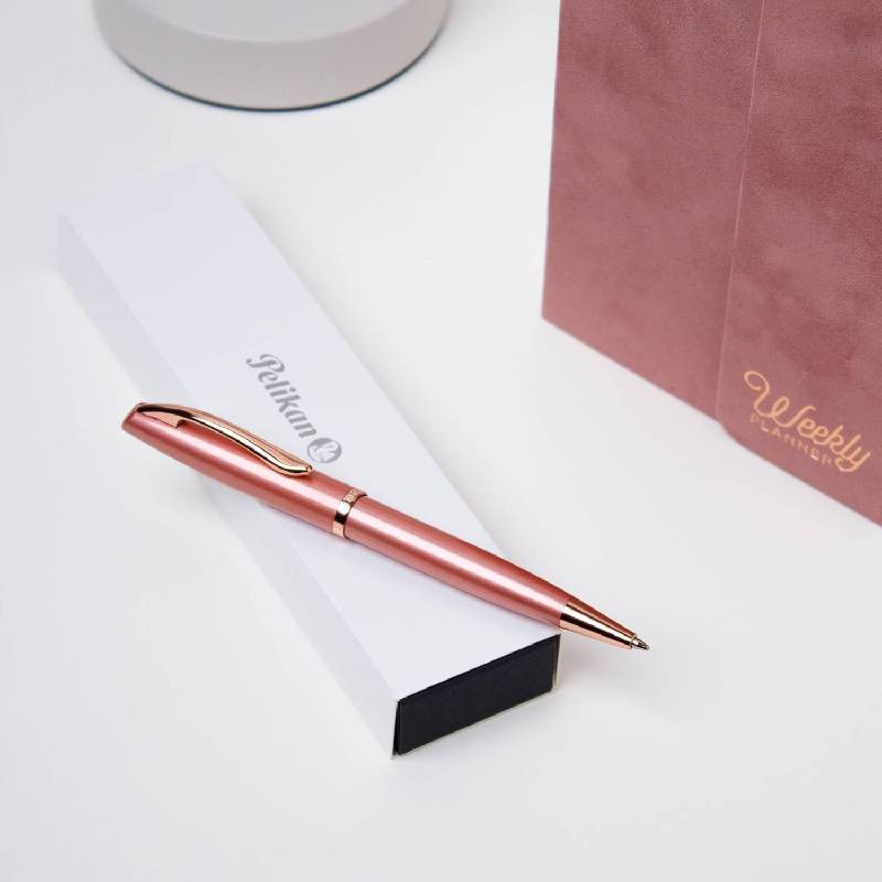 Coffret Stylo à Bille PELIKAN Jazz Noble - Rose Gold - Image 5