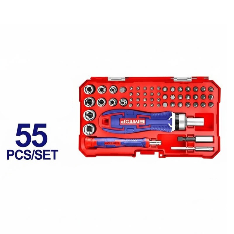 Coffret Tournevis EMTOP 55 pcs - EBST05502 - Image 2