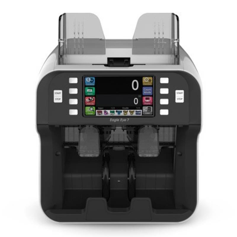 Compteuse de Billets PULOON Eagle Eye 7 Avec écran Tactile - 2 Poche