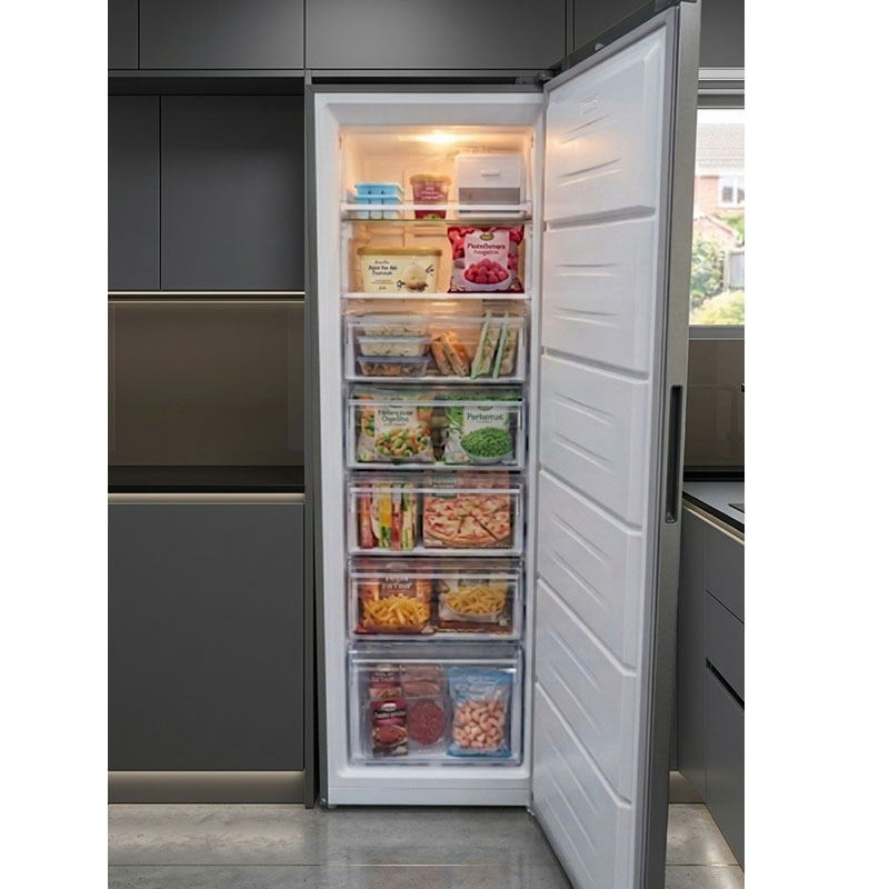 Congélateur Vertical JOKER JC-3069 400Litres Inverter DeFrost - Inox - Image 2