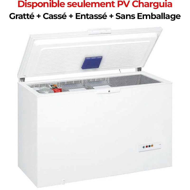 Congélateur Horizontal WHIRLPOOL WHM3911 500 Litres – Blanc