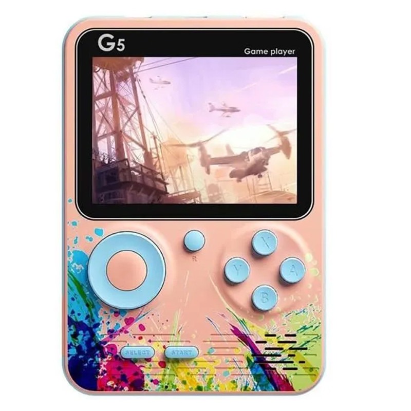 Console de Jeu Portable GBOX G5 avec Manette - Rose - Image 2