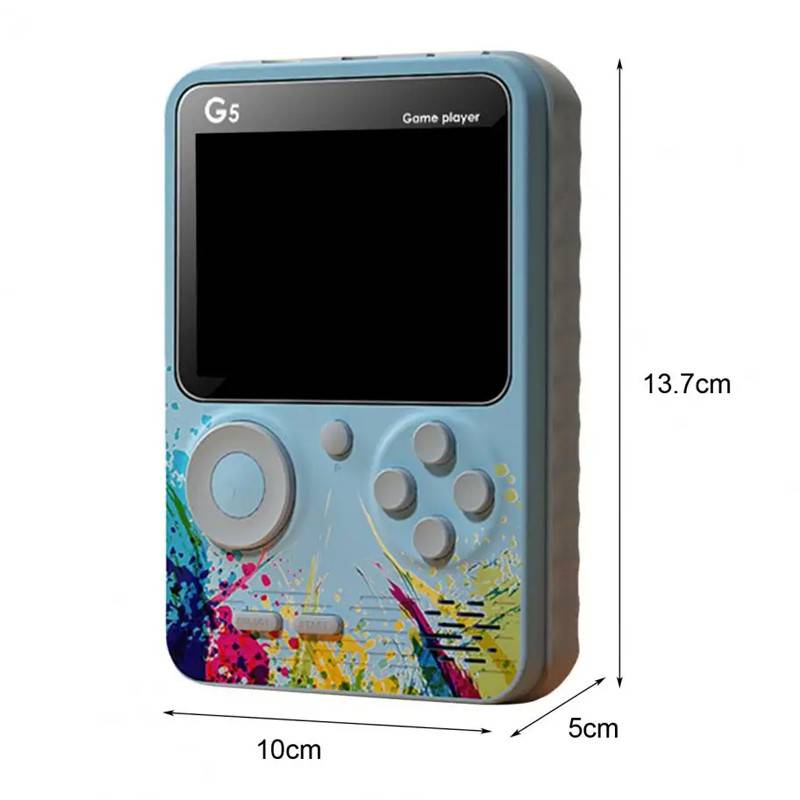 Console De Jeu G5 Pour Enfants 500 Jeux intégrés - Bleu - Image 4