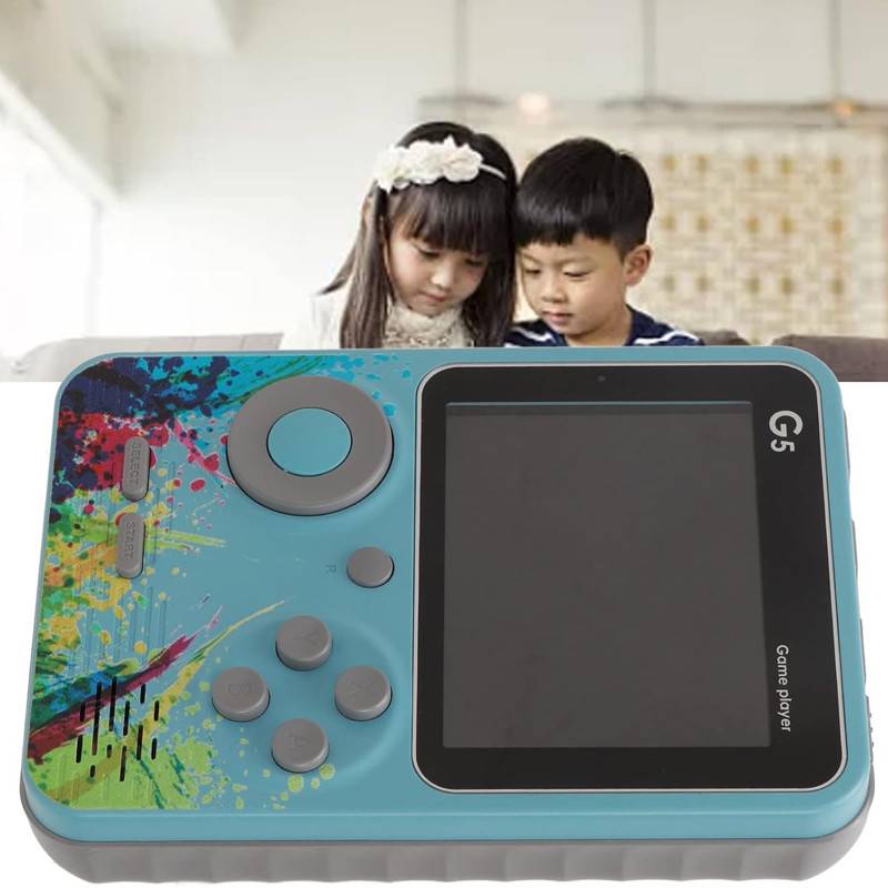 Console De Jeu G5 Pour Enfants 500 Jeux intégrés - Bleu - Image 2