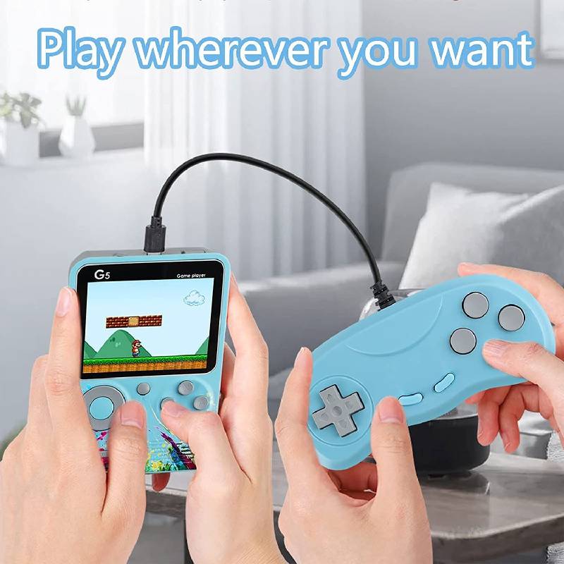 Console de Jeu Portable GBOX G5 avec Manette - Bleu - Image 2
