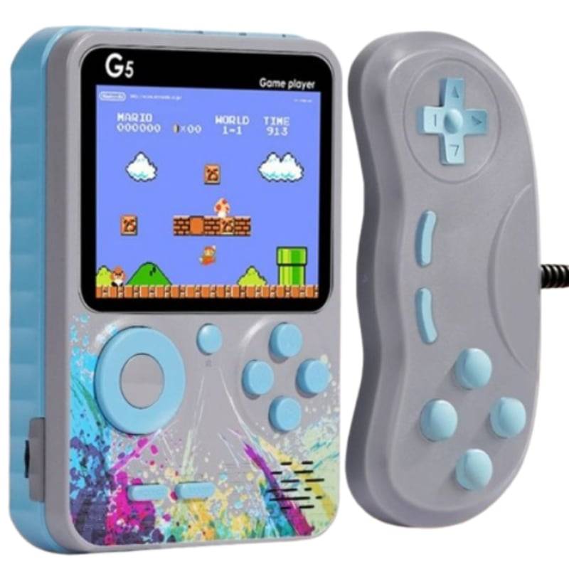 Console de Jeu Portable GBOX G5 avec Manette -  Gris