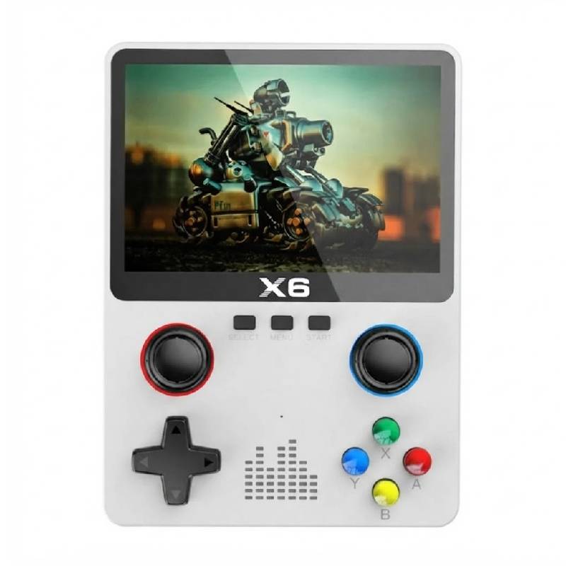 Console de Jeu Portable X6 3.5" HD 2000 mAh - Blanc