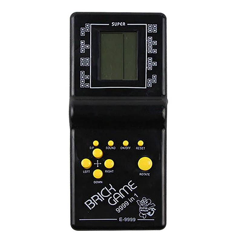 Console de Jeu Tetris Portable 15 Jeux Écran LCD 2" - Noir