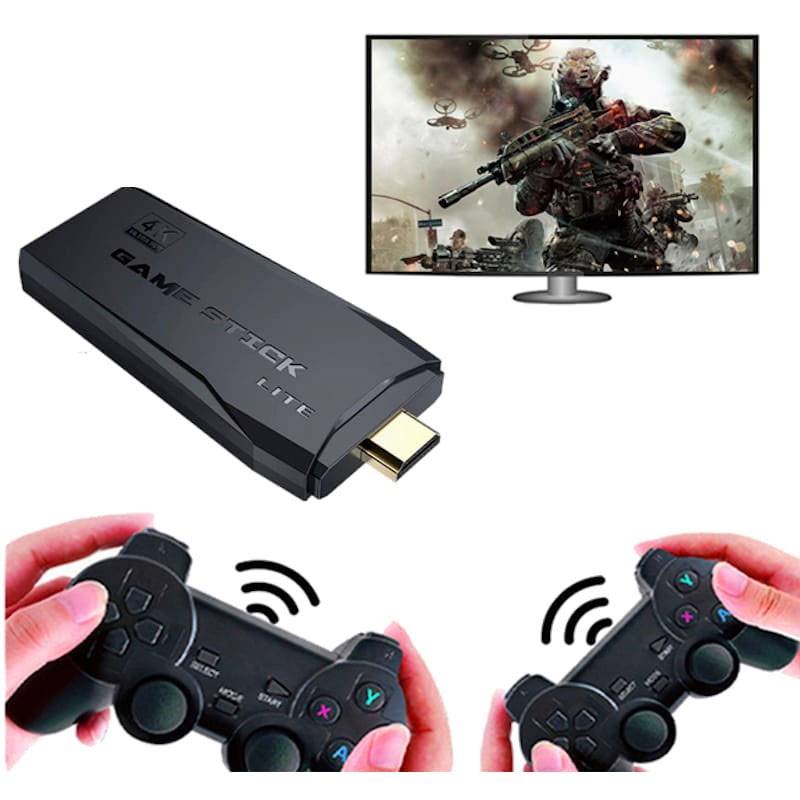 Console De Jeux Game Stick Lite 4K Ultra HD - Noir - Image 2