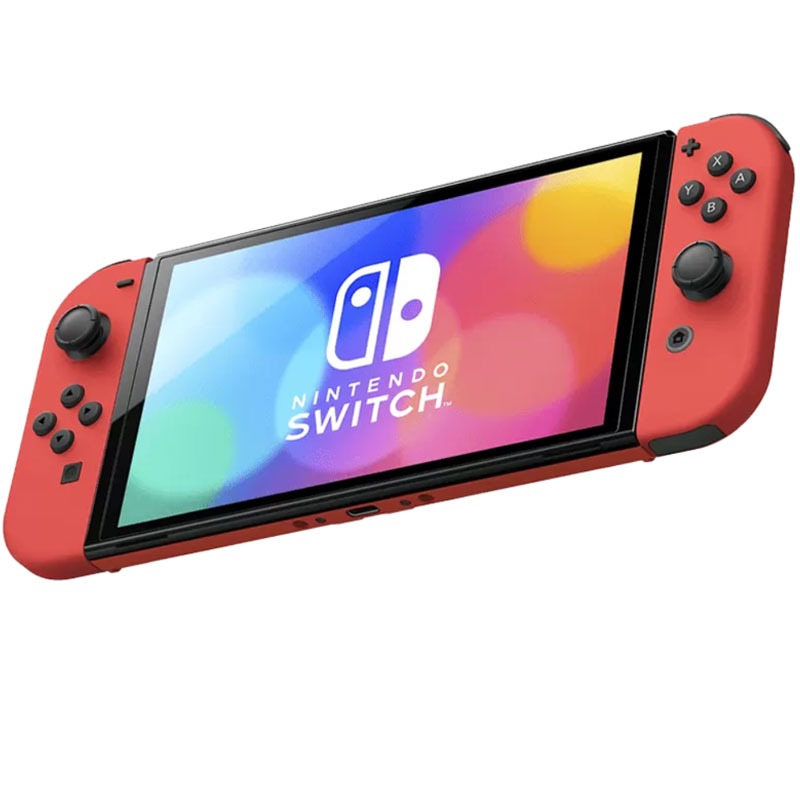 Console de Jeux NINTENDO Switch Oled - Rouge & Noir - Image 3