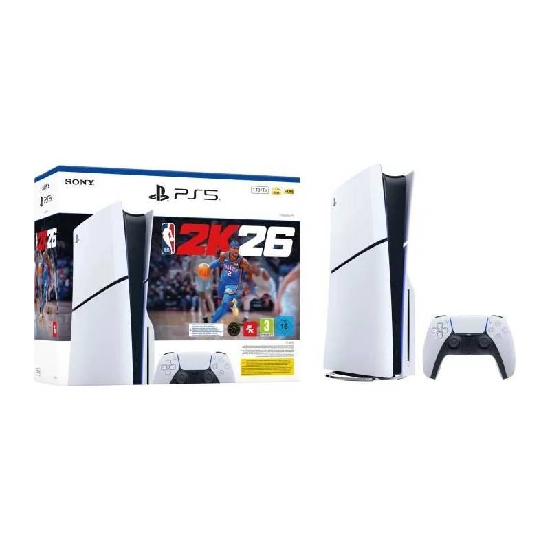 Console De Jeux SONY Playstation 5 Slim - NBA 2K26 - Image 2