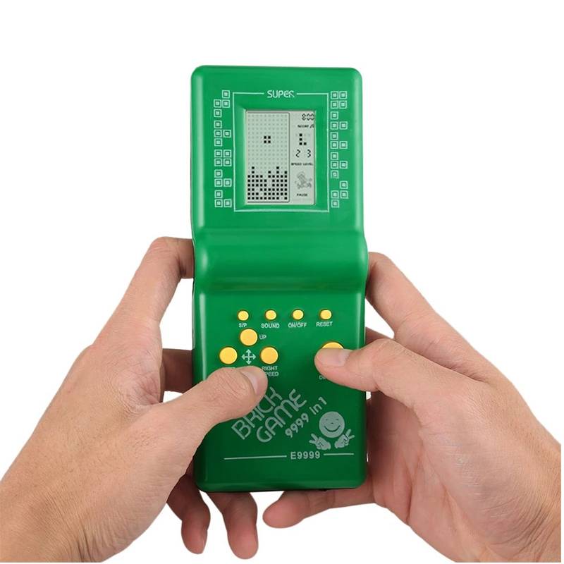Console De Jeux TETRIS Brick Game 9999 in 1 - Vert - Image 2