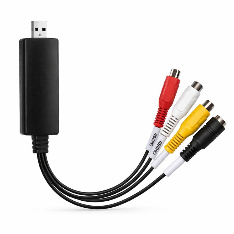 Convertisseur EASY CAP USB vers RCA - Noir  