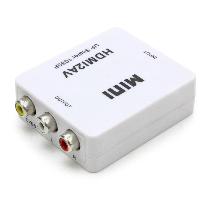 Convertisseur HDMI Vers RCA + Micro-USB HDV-553 - Blanc - Image 2