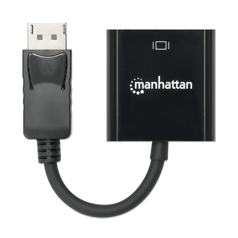 Convertisseur MANHATTAN DisplayPort mâle vers VGA Femelle - Noir - Image 2