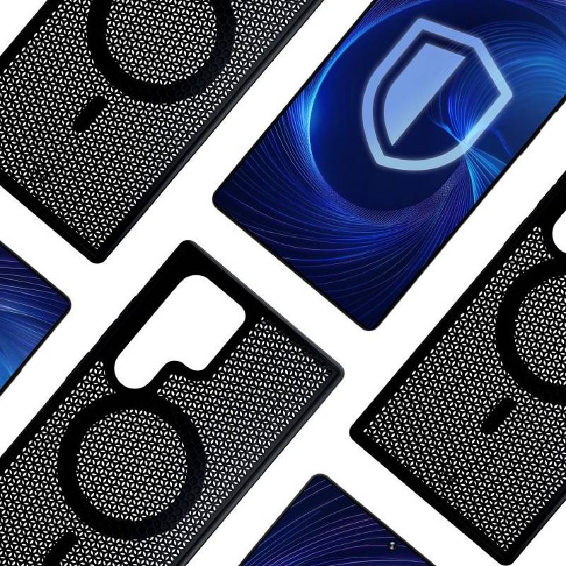 Coque 3MK Cooling MagCase pour Samsung Galaxy S25 Ultra - Noir - Image 4