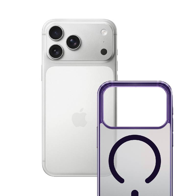 Coque 3MK Frosty MagCase pour iPhone 17 Pro Max - Violet - Image 2