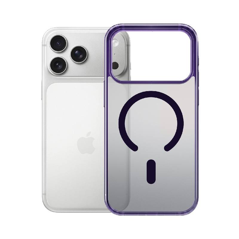 Coque 3MK Frosty MagCase pour iPhone 17 Pro Max - Violet