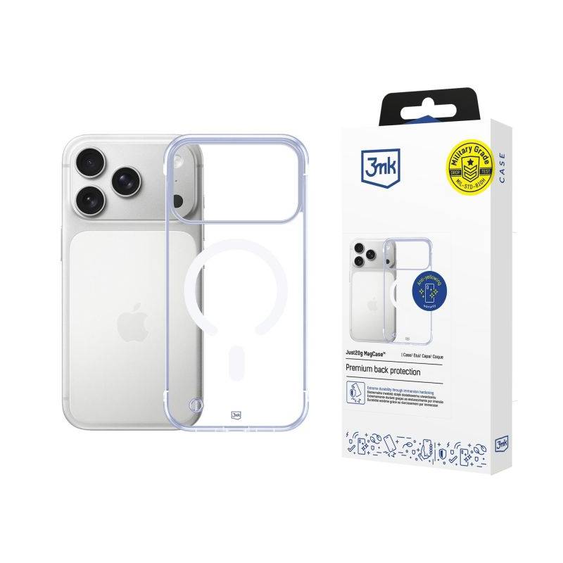 Coque 3MK Transparente Pour iPhone 17 Pro Max - Image 2