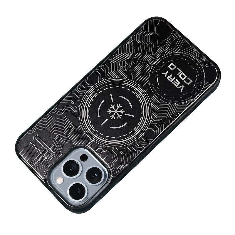 Coque Avec Plaque De Refroidissement Pour Iphone 15pro max - Noir  - Image 2