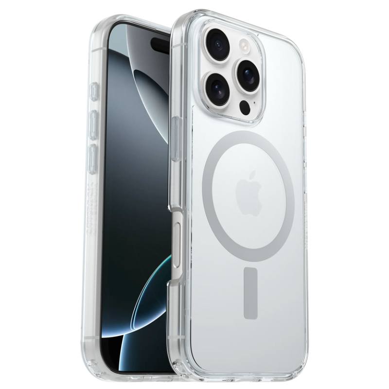 Coque Transparent Pour IPhone 16 Pro Max Avec MAGSAFE Silver
