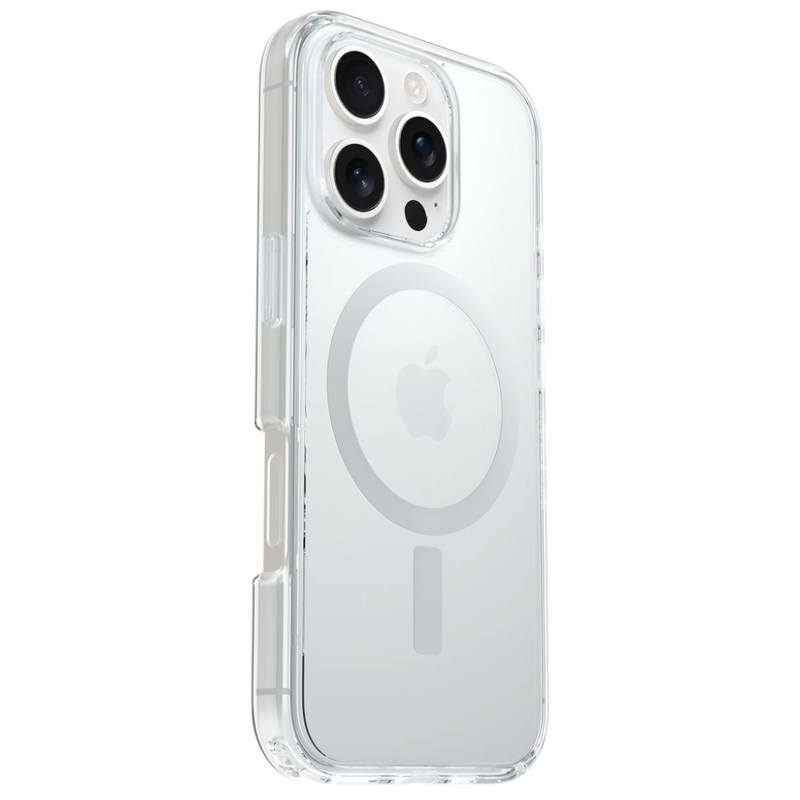 Coque Transparent Pour IPhone 16 Pro Max Avec MAGSAFE Silver - Image 3