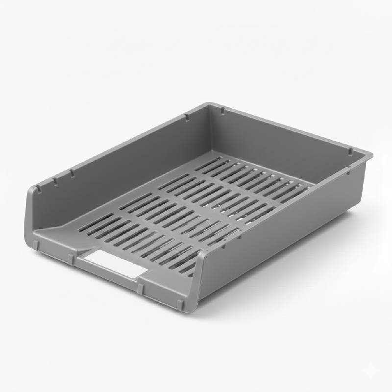 Corbeille à courrier Faibo A4 - Gris(101052)