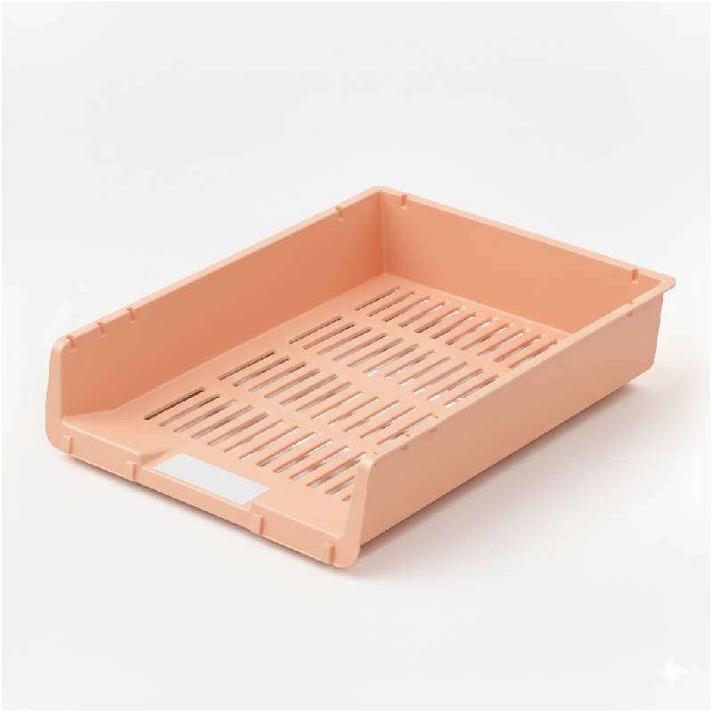 Corbeille à courrier Faibo A4 - Orange Pastel (104312)