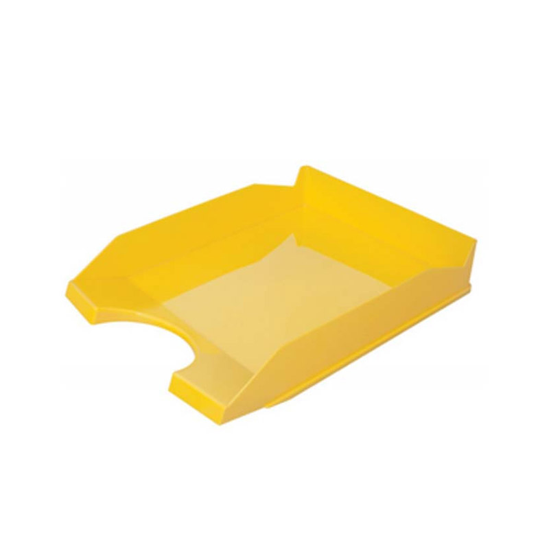 Corbeille à Courrier FAIBO Pleine Opaque - Jaune Pastel