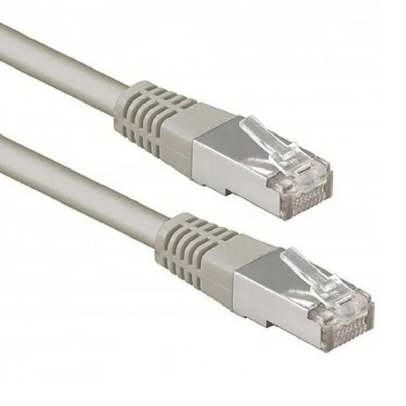 Cordon Réseau LUCKTEK 1M SFTP CAT6 26AWG - Gris