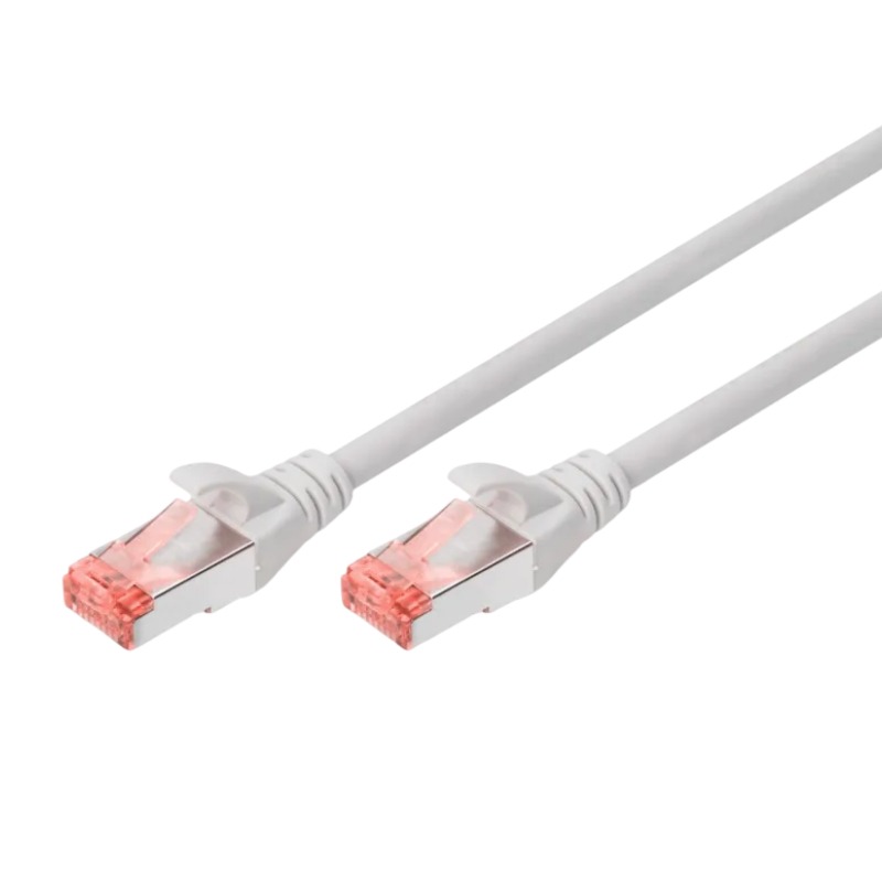 Cordon Réseau LUCKTEK 3M FTP CAT6 - Gris