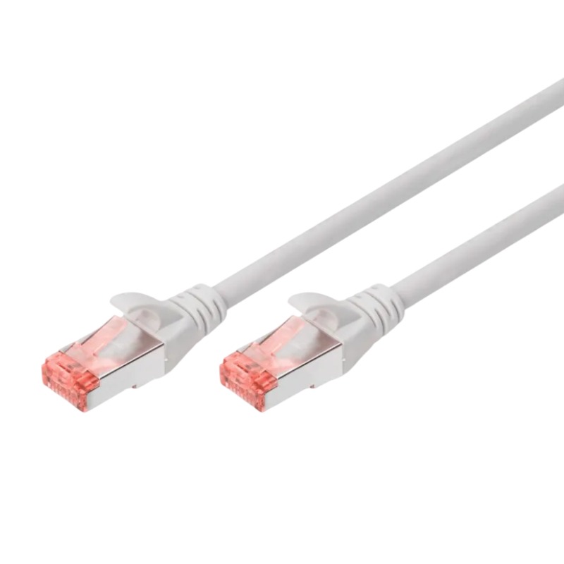 Cordon Réseau LUCKTEK 5M SFTP CAT6 26AWG - Gris