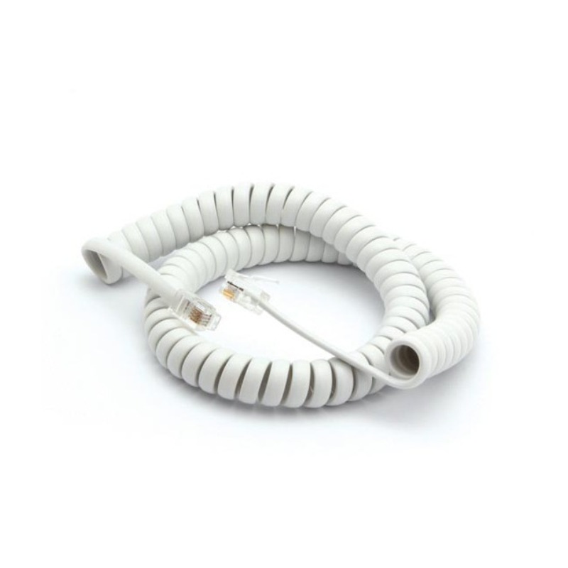 Cordon Téléphonique Combiné 2M - Blanc