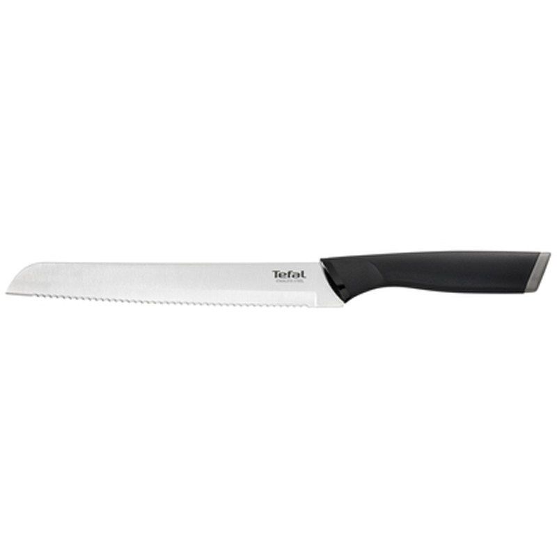 Couteau à pain confort TEFAL K2213404 20cm - Noir - Image 2