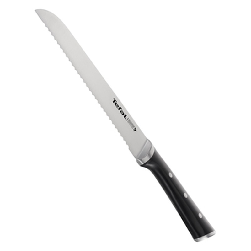 Couteau à Pain TEFAL Ice Force K2320414 20cm - Noir - Image 2
