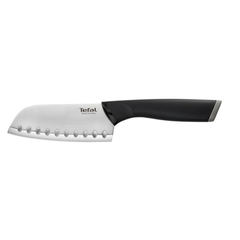 Couteau Santoku TEFAL Confort 12cm K2213604 - Noir