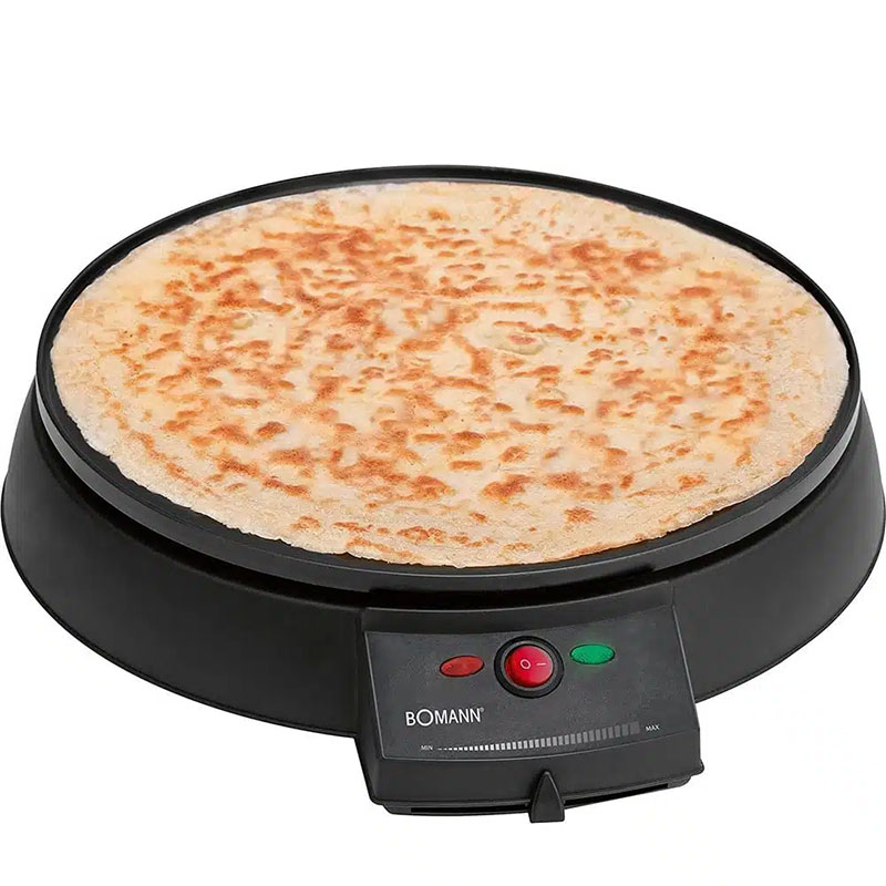 Crêpière Électrique BOMANN CM2221 900W 29cm - Noir - Image 2
