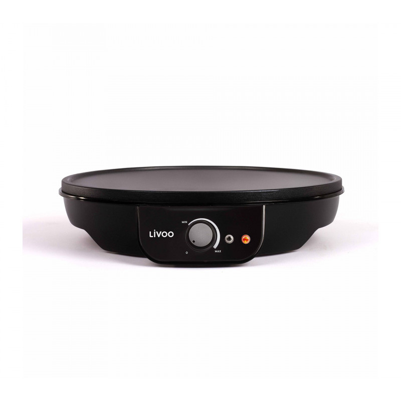 Crêpière Électrique LIVOO DOP196 1000W - Noir