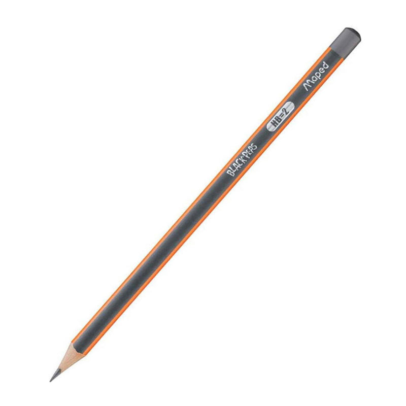 Crayon Graphite MAPED Black Peps HB=2  