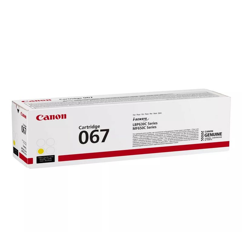 Toner original CANON 067 - Jaune(CRG067Y) - Image 2