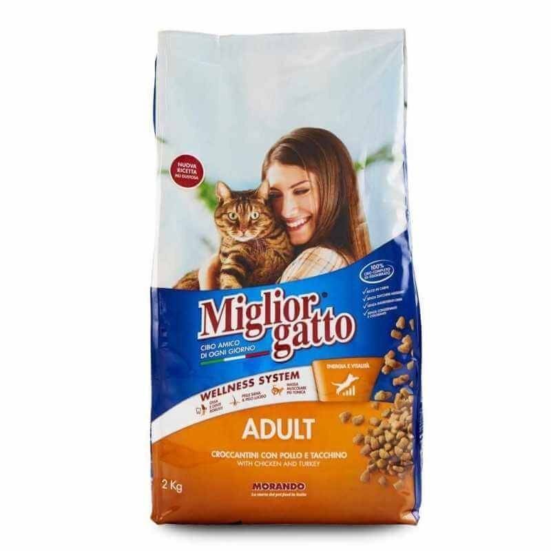 Croquettes complètes Miglior Gatto Adult Poulet 4 kg - 8007520105415