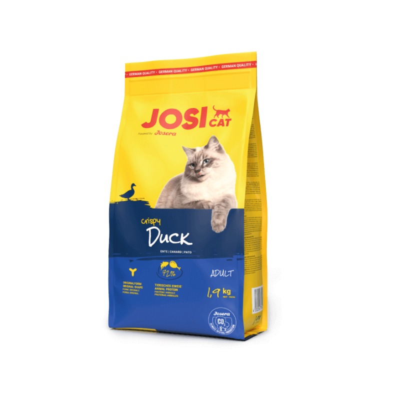 Croquettes Pour Chats Josera JosiCat Canard Croustillant 1.9 KG