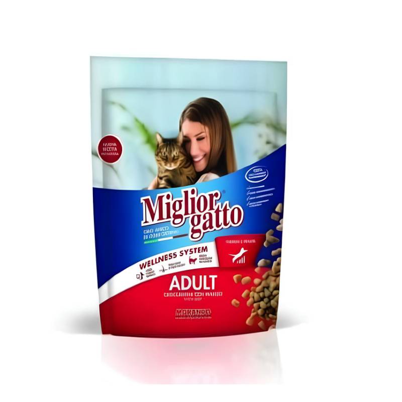 Croquettes pour Chats MIGLIOR GATTO Adult Manzo 400 g
